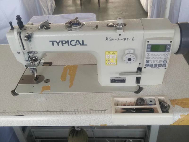 Industrial sewing machine used for tent textile production