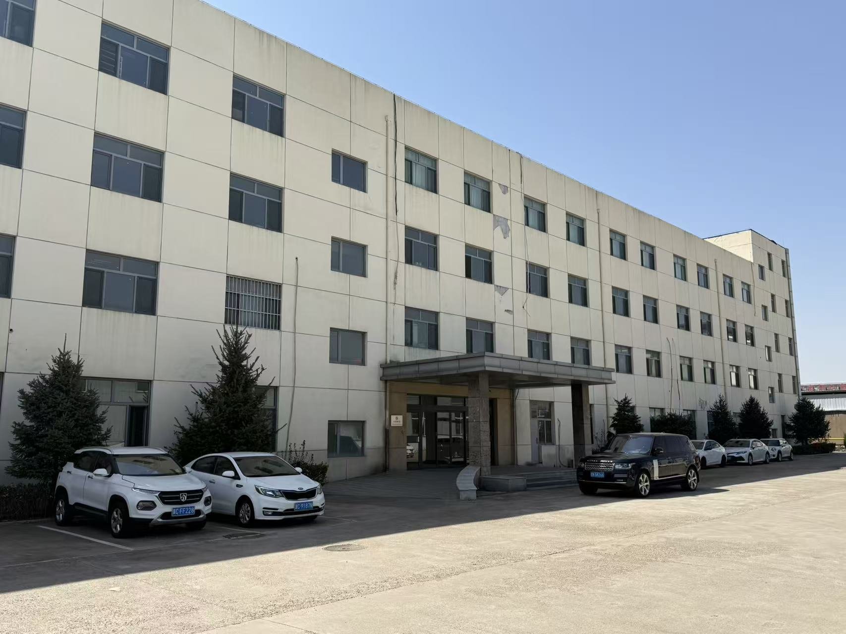 Company-supplied production-site exterior