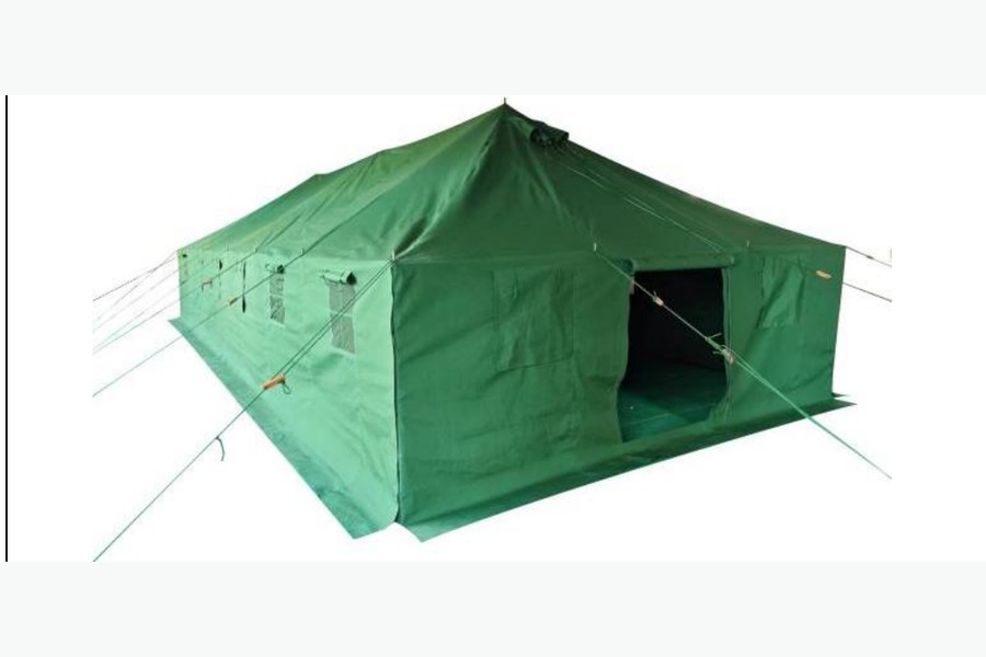 Unbranded reference image of 57.6 m² Single-Layer Pole Tent