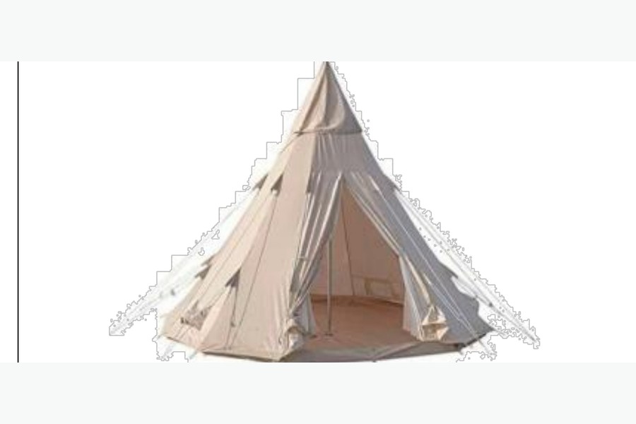 Unbranded reference image of 3 m Pyramid Tent